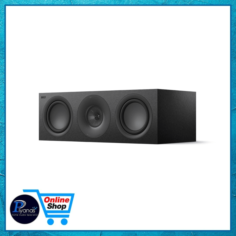 ลำโพงเซ็นเตอร์ KEF : Q-6C META (SATIN BLACK)